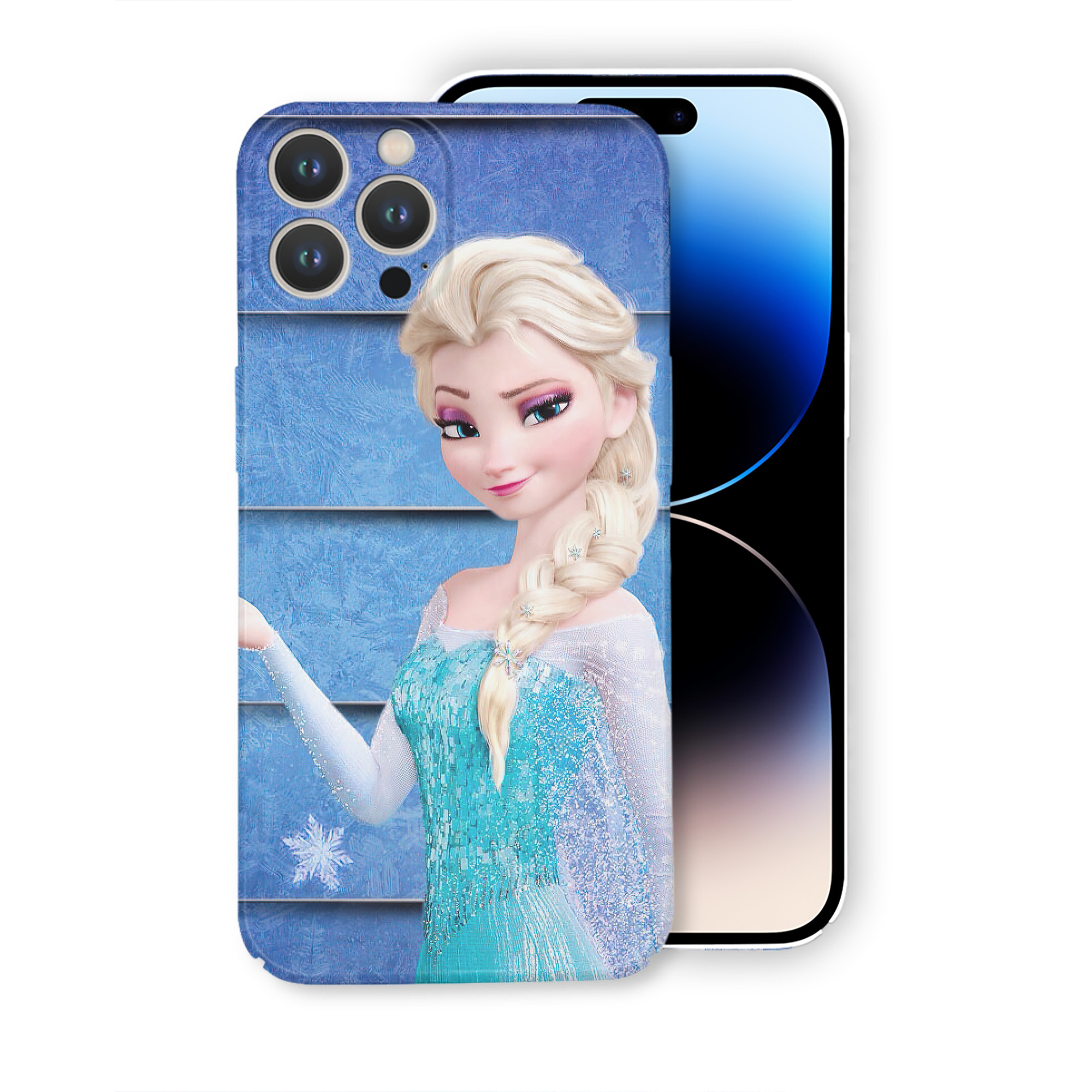 （画像用） アナと雪の女王 アンナ エルサ Frozen Anna Elsa 【iPhone 14シリーズ対応】ハードケース